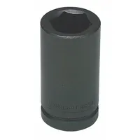 WRIGHT TOOL Impact Socket: 3/4 in Drive Size, SAE, 1 1/2 in Socket Size, 6-Point, Deep, Black Oxide (MPN 6948)