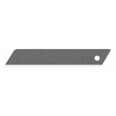 OLFA Snap-Off Blade: 4 1/2 in Blade Lg, 11/16 in Blade Wd, 0.03 in Blade Thick - Straight-Edge Standard-Tip Replacement Snap-Off Blades