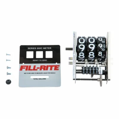 FILL-RITE Register and Faceplate Kit: Register and Faceplate Kit, Fill-Rite (MPN KIT800GR) - Pumps
