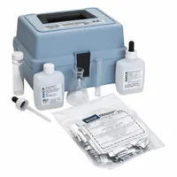 HACH Hydrogen Peroxide Test Kit: Hydrogen Peroxide, 0.2 to 2 mg/L/1 to 10 mg/L, 0.2 mg/L/1 mg/L (MPN 2291700)