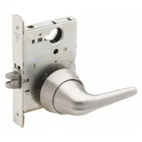 SCHLAGE Door Lockset: Passage Lever Locksets, Stainless Steel, ADA Compliant, Ligature-Resistant (MPN L9010 SL1 630)