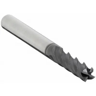 OSG Square End Mill: Carbide, TiAlN Coated, 4 Flute, 4.5 mm Mill Dia, 14 mm LOC - General Purpose Carbide Square End Mills