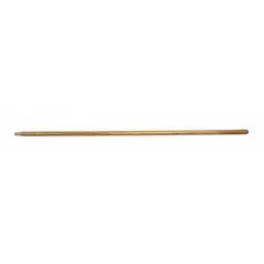 This 48-inch wood handle is designed for use with lawn and leaf rakes. The chucked design features a threaded ferrule for secure attachment to the rake head. It serves as a replacement handle for worn or broken rake handles.