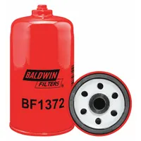 BALDWIN FILTERS Fuel Filter: Spin-On, 3 1/16 in Outside Dia, M16-1.50 Thread Size, Cellulose, BF1372