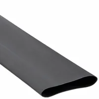 3M Heat Shrink Tubing: 2 in I.D. Before Shrinking, 1 in I.D. After Shrinking, 4 ft Lg, Black, 24 PK (MPN FP301-2-48"-BLACK-24 PCS)