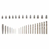 IRWIN Screw Extractor Set: 35 Pc, Multi-Spline Extractor/Spiral Flute Extractor (MPN 11135ZR)