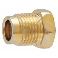 Male Tube Nut: Steel, 3/8 in Tube Connection Size, 2 PK (MPN PS2110)