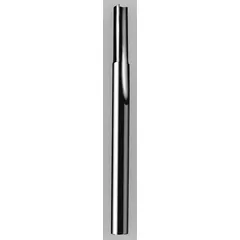 Solid carbide straight O-flute router bit designed for high-speed routing of plastics. The O-flute geometry efficiently evacuates chips, reducing heat buildup and melting. Suitable for CNC machining of acrylic, polycarbonate, and other engineered plastics in sign making and general fabrication.