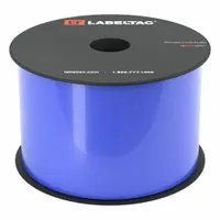 LabelTac Pro Model Reflective Supply: 3 in x 75 ft, Vinyl, Blue (Gloss), Indoor/Outdoor (MPN LT307RF)