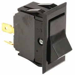 Replacement switch for Cres Cor ovens. Controls electrical functions such as power or heating modes. Suitable for use in commercial kitchen and foodservice environments.