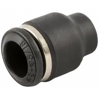 AIGNEP Push-Fit Cap: 6 mm OD Size, Push-to-Connect, Nylon, 25/32 in Overall Lg (MPN 55620-6)