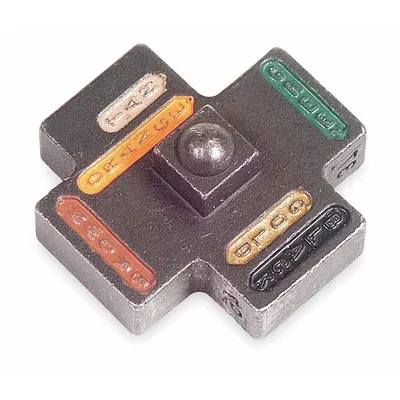 THOMAS & BETTS Upper Crimping Die: Copper & Aluminum Connectors, For Use With TBM6S - Thomas & Betts Replacement Crimping Dies