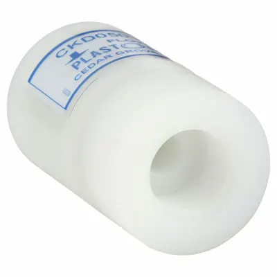 PLAST-O-MATIC Check Valve: Diaphragm, Inline Valve Body, 1/2 in Pipe Size, FNPT x FNPT - Polypropylene Inline Diaphragm Check Valves
