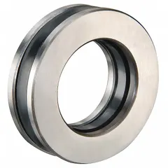 Cylindrical roller thrust bearing with 20 mm bore diameter, 35 mm outside diameter, and 11 mm overall width. Designed for axial load support in industrial machinery such as gearboxes, machine tools, and pumps.