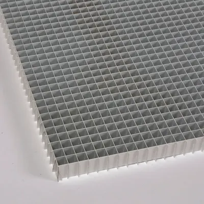 AMERICAN LOUVER Return Air Grilles: Egg Crate Grille, Silver, Mill, Aluminum, 47 3/4 in H - Lay-In Grilles