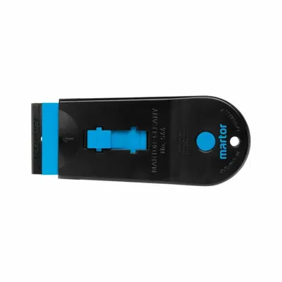 MARTOR Scraper: Bld. Mat. Plastic, Hdl. Mat. Plastic, Stiff, Square Bld. Shape - Razor Scrapers