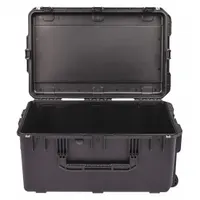 SKB Protective Case: 18 in x 29 in x 14 in Inside, No Foam, Black, 2 Wheels, 24 lb Wt, IP67, Latches (MPN 3I-2918-14BE)