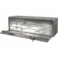 BUYERS PRODUCTS Underbody Truck Box: Underbody Truck Box, Single Drop-Down Door Door, Silver, Keyed (MPN 1705140)