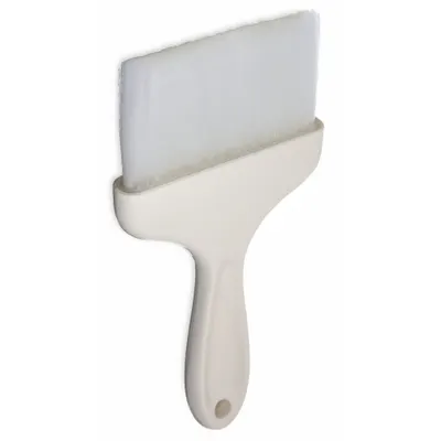 CARLISLE Pastry Brush: Nylon Bristle, 4 in Bristle Wd, 8 1/2 in Overall Lg, Plastic Handle - Pastry Brushes