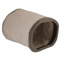 Cloth vacuum bag for dry pickup only. Compatible with Tennant backpack vacuum models V-BP-10, V-BP-6, and V-BP-6B. Used for collecting dry debris and dust in industrial cleaning applications such as warehouses and factories