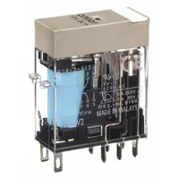 OMRON General Purpose Relay: Socket Mounted, 5 A Current Rating, 12V DC, DPDT, 8 Pins/Terminals (MPN G2R-2-S-DC12(S))