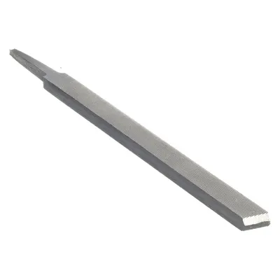 WESTWARD Pillar File: Square, Double-Cut, Single Edge Cut, Bastard Cut, 10 in Lg without Tang - Double-Cut Square Files