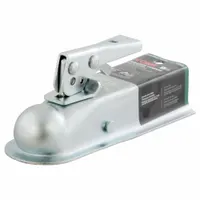 CURT Towing Coupler: Straight-Tongue Coupler, I, 2,000 lb Gross Towing Wt Capacity, Steel (MPN 25128)