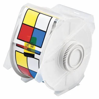BRADY Pre-Cut Label Stock Roll: No Legend, NFPA Diamond, 2 1/4 in x 2 1/4 in - Brady Right-To-Know Diamond Precut Label Rolls