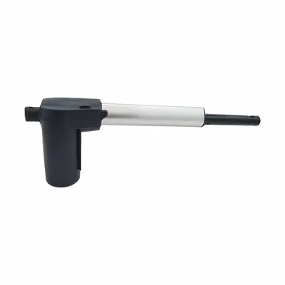 ALCO Foot Actuator: Foot Actuator, Metal/Plastic, Span America, Black/Silver - Actuators for Healthcare Beds