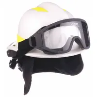 BULLARD Fire Helmet: Lime, Modern Rear Brim, Chin Strap, 6 pt Ratchet (MPN URXLY)