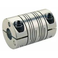 RULAND MANUFACTURING Motion Control Coupling: 3° Angular Misalignment, 12 mm Bore Dia 1, Clamp On, 1 (MPN FCMR32-12-10-SS)