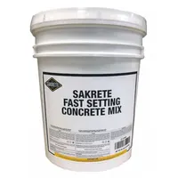 SAKRETE Concrete Mix: Fast Setting, 50 lb Container Size, Pail, 28 day Full Cure Time (MPN 120019)
