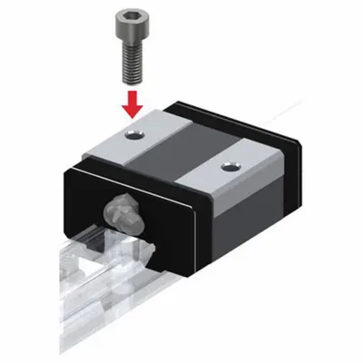 THK Linear Guide Carriage: For 28 mm Rail Wd, Ball, SR Radial Rail Guide - THK SR Series Ball Carriages