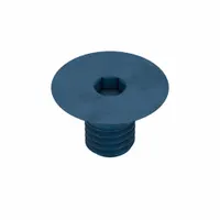 Socket Flat Head Screw: M8x1.25 Thread Size, 12 mm Lg, Flat, Blue Phosphate, Alloy Steel, 25 PK (MPN UST192909)
