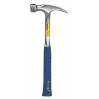 Hand Tools: Steel, Textured Grip, Steel Handle, 16 oz Head Wt, 13 in Overall Lg, 1 in Face Dia (MPN E3-16S)