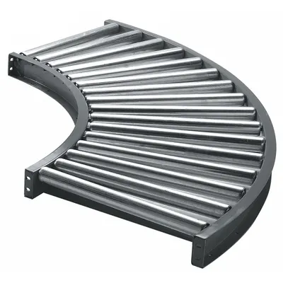 ASHLAND CONVEYOR Roller Conveyor: Medium-Duty, 1 15/16 in Roller Dia., 13 in Between Frame Wd - Lightweight Medium-Duty Aluminum-Frame Roller Conveyors