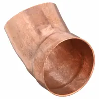 NIBCO Sweat Fitting Elbow: 2 in CTS x 2 in CTS, Cup x FTG, Wrot Copper (MPN 9062 2)