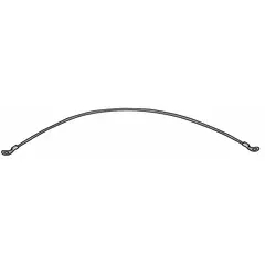 Nylon lanyard with 3/64 in loop size and 18 in overall length. Sold in a 5-pack. Used for tethering small hand tools to prevent drops when working at height.