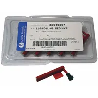 GRAPHIC CONTROLS Pen: Pens, MP-Marking, Red, 82-79-0412-06 - RED DIFFERENTIAL PENS, Broad, Pen, 6 PK