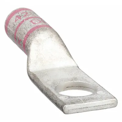 OEM Compression Lug: #10 Stud Size, 1/0 AWG – 1/0 AWG For Wire Sizes, Stranded Wire Type - One-Hole Compression Lugs