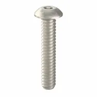 Mach Screw,Button,10-24 x 1 L,PK25 (MPN 22110)