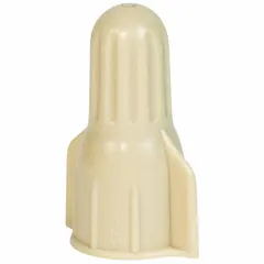 General-purpose twist-on wire connectors for splicing and terminating electrical wires. Rated 600 V, accept wire sizes 22 AWG to 8 AWG. Maximum wire combination: (3) 10 AWG; minimum: (6) 22 AWG. Suitable for junction boxes, lighting fixtures, and control panels.