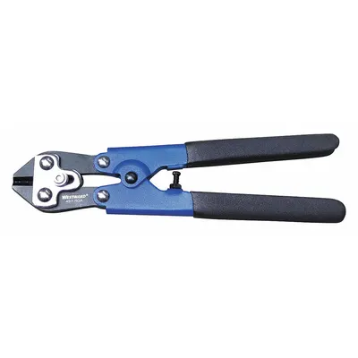 WESTWARD Bolt Cutters: Steel, For 1/4 in Max Dia Soft Steel, For 1/4 in Max Dia Hard Steel - Miniature Bolt & Chain Cutters