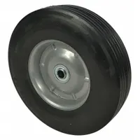 DAYTON Solid Rubber Wheel, 10 in dia.: Fits Dayton Brand (MPN SRW-100)