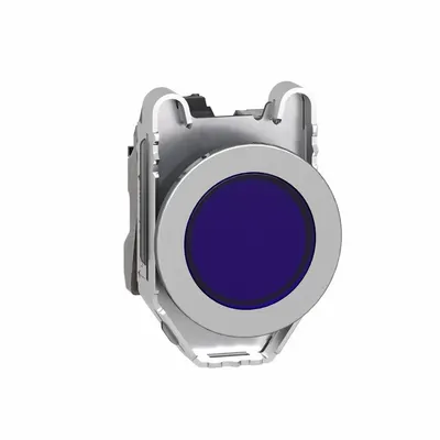 SCHNEIDER Pilot Light: 30 mm Panel Mounting Size, Blue, LED - LED Pilot-Lights
