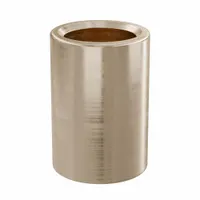 Sleeve Bearing: Bronze, SAE 841, 1/2 in Bore, 11/16 in OD, 1 in Lg, -35°F to 300°F, 10 PK (MPN AA650-02B)