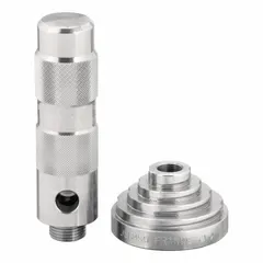 Set of mandrels for use with gasket punch sets. Each mandrel has a 5 1/2 in overall length. Used to replace worn or damaged mandrels in gasket cutting operations during maintenance and repair tasks.