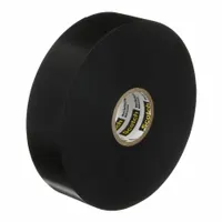 This general purpose electrical tape is made of polyvinyl chloride film with a rubber adhesive, rated for indoor and outdoor use. It is 1 inch wide, 36 yards long, and 8 mil thick. Commonly used for insulating electrical wires, splicing cables, and protecting connections in various electrical applications