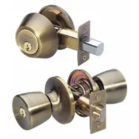 MASTER LOCK Door Lockset: Office Knob Locksets, Brass (MPN TUC0605KA4)