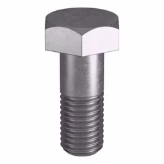 Grade B8 heavy hex bolt, 3/4"-10 thread size, 2-inch length, plain finish. Manufactured to ASTM A193 material standards and ASME B18.2.1 dimensional standards. Suitable for high-temperature and high-pressure applications such as flanged connections, pressure vessels, and structural joints.